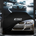 BMW 3 E92 COUPE (2005-2010) Custom Fit Indoor Car Cover Soft Stretch Black Gray Blue Red Dust Protection Garage Cover Laser Cut + Bag