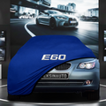 BMW E60 M5 (2003-2010) Custom Fit Indoor Car Cover Soft Stretch Black Gray Blue Red Dust Protection Garage Cover Laser Cut + Bag
