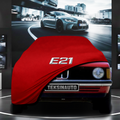 BMW 3 E21 (1975-1981) Custom Fit Indoor Car Cover Soft Stretch Black Gray Blue Red Dust Protection Garage Cover Laser Cut + Bag