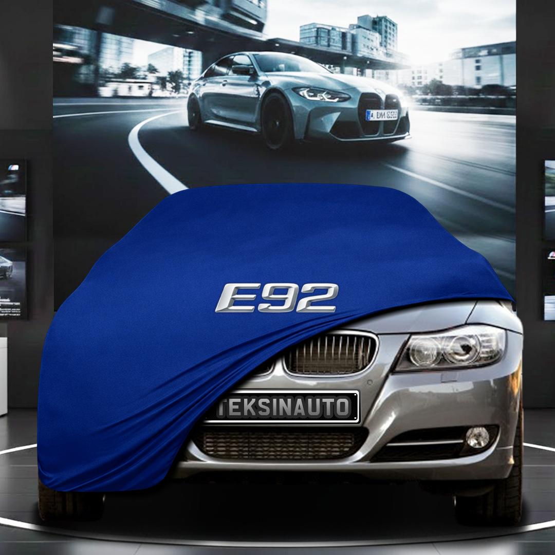 BMW 3 E92 COUPE (2005-2010) Custom Fit Indoor Car Cover Soft Stretch Black Gray Blue Red Dust Protection Garage Cover Laser Cut + Bag