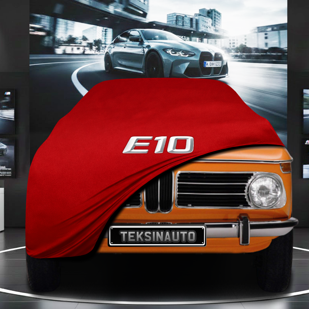 BMW E10 Custom Fit Indoor Car Cover Soft Stretch Black Gray Blue Red Dust Protection Garage Cover Laser Cut + Bag