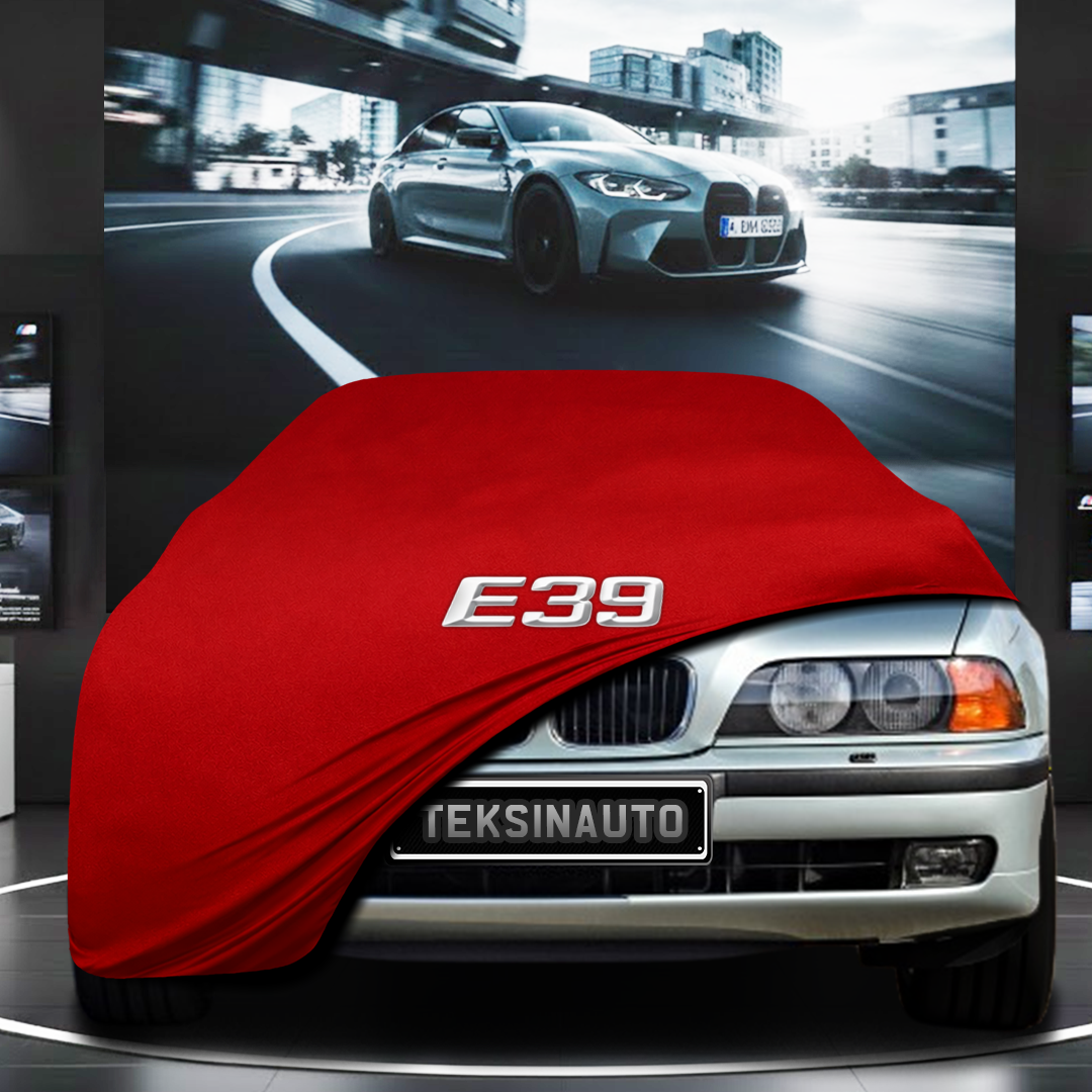 BMW 5 E39 TOURİNG (1995-2003) Custom Fit Indoor Car Cover Soft Stretch Black Gray Blue Red Dust Protection Garage Cover Laser Cut + Bag