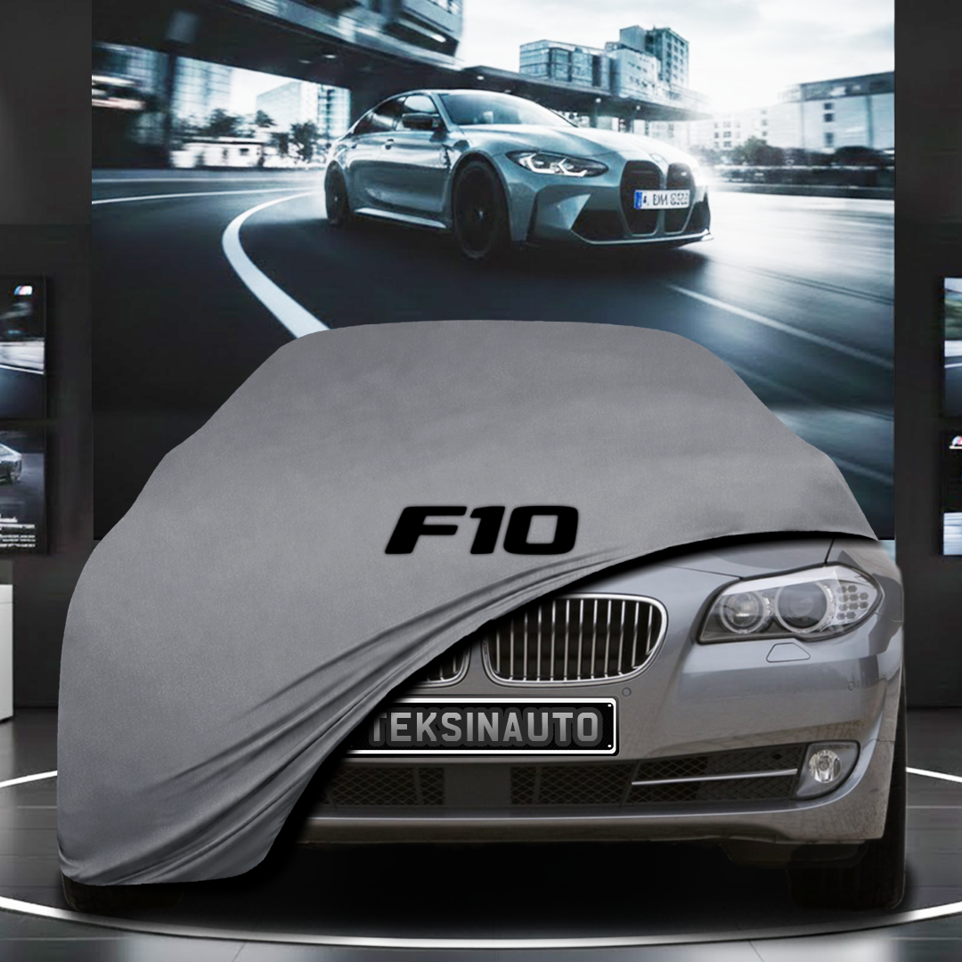 BMW M5 F10 SEDAN (2010-2017) Custom Fit Indoor Car Cover Soft Stretch Black Gray Blue Red Dust Protection Garage Cover Laser Cut + Bag