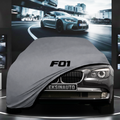 BMW 7 F01 SHORT (2008-2015) Custom Fit Indoor Car Cover Soft Stretch Black Gray Blue Red Dust Protection Garage Cover Laser Cut + Bag