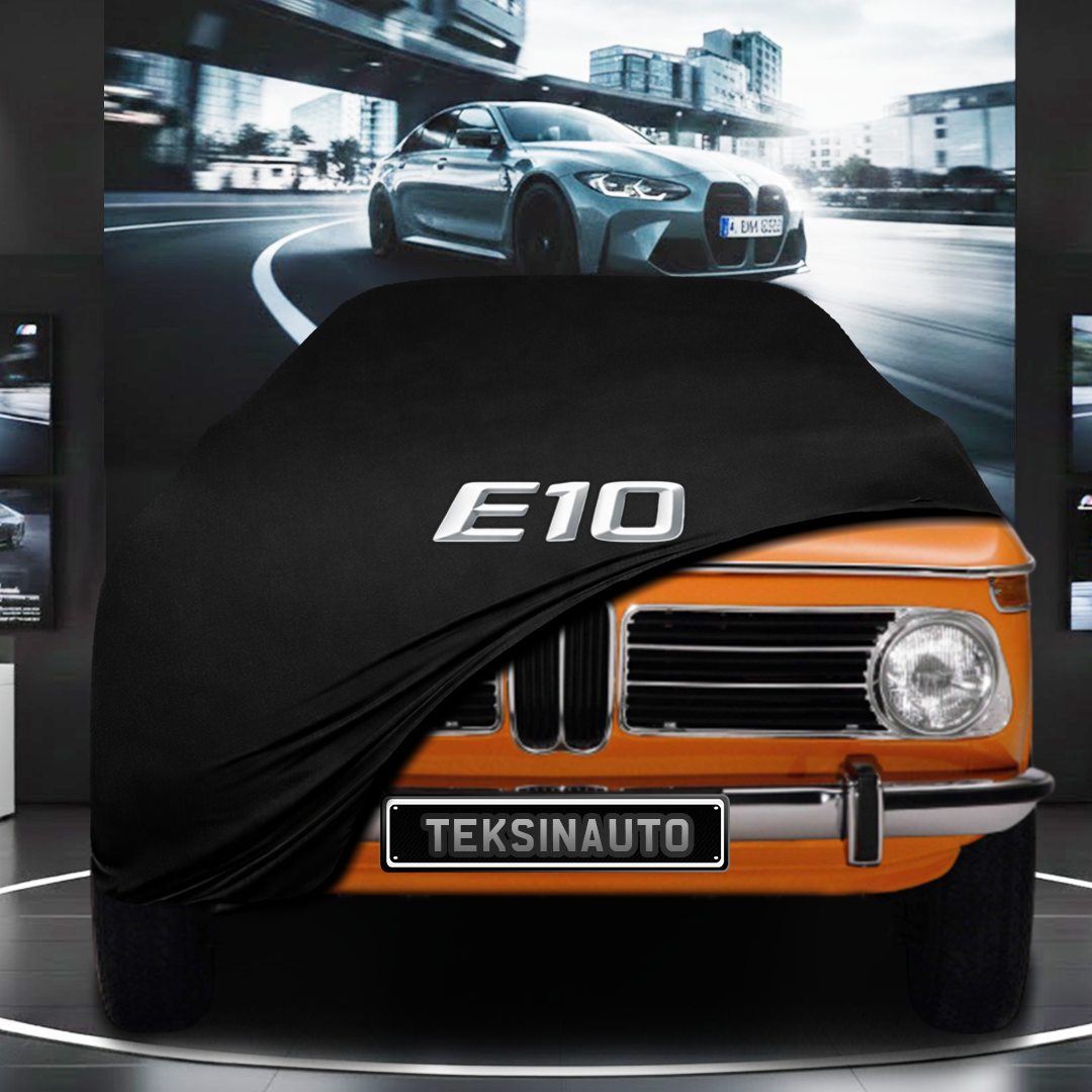 BMW E10 Custom Fit Indoor Car Cover Soft Stretch Black Gray Blue Red Dust Protection Garage Cover Laser Cut + Bag