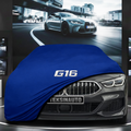 BMW 8 G16 GRANCOUPE (2018-) Custom Fit Indoor Car Cover Soft Stretch Black Gray Blue Red Dust Protection Garage Cover Laser Cut + Bag