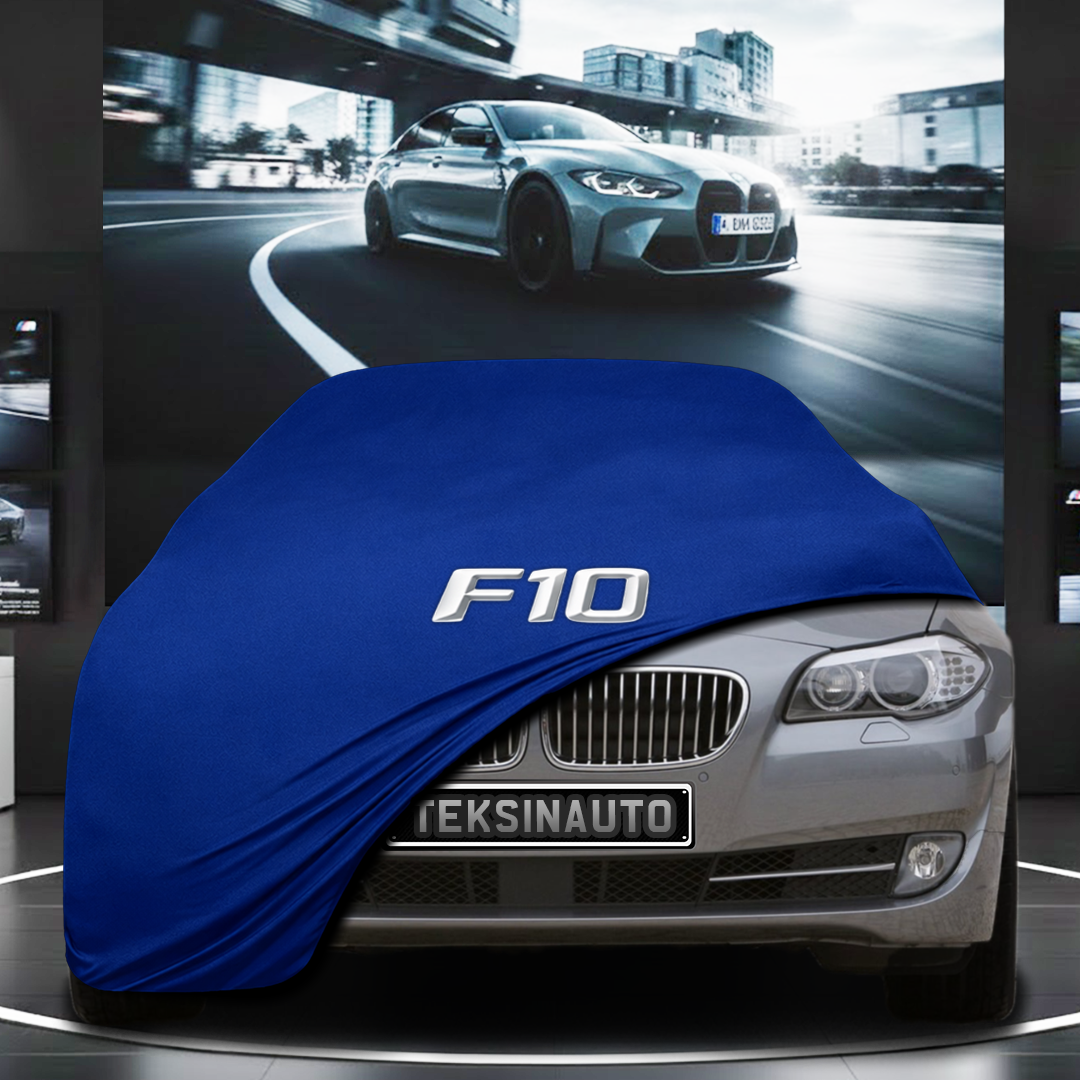 BMW M5 F10 SEDAN (2010-2017) Custom Fit Indoor Car Cover Soft Stretch Black Gray Blue Red Dust Protection Garage Cover Laser Cut + Bag