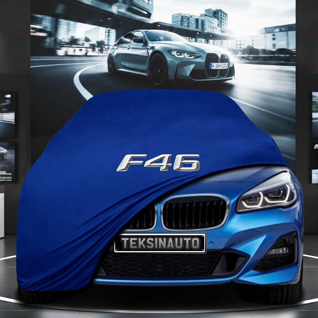 BMW 2 F46 GRANTOURER (2017-2021) Custom Fit Indoor Car Cover Soft Stretch Black Gray Blue Red Dust Protection Garage Cover Laser Cut + Bag
