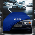 BMW 7 E38 SHORT (1994-2001) Custom Fit Indoor Car Cover Soft Stretch Black Gray Blue Red Dust Protection Garage Cover Laser Cut + Bag