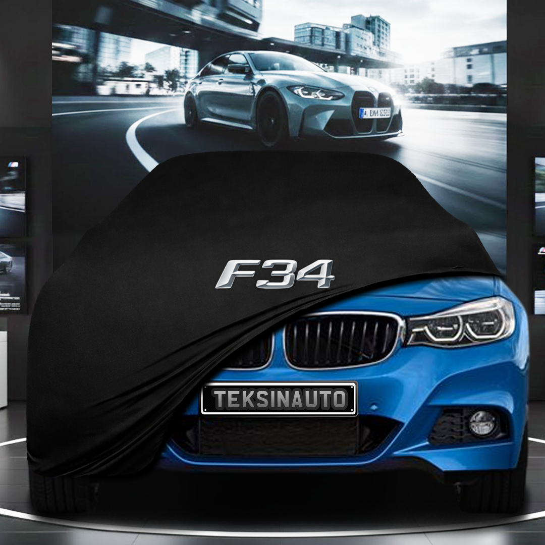 BMW 3 F34 GT GRANTURİSMO Custom Fit Indoor Car Cover Soft Stretch Black Gray Blue Red Dust Protection Garage Cover Laser Cut + Bag