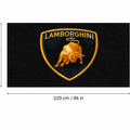 LAMBORGHINI Premium Luxury Rug (60x87) INCH (150x220) cm Home, Garage & Display Carpet Auto Area Carpet, Car Garage Decor,Car Floor Mat