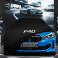 BMW 1 F40 (2019-2024) Custom Fit Indoor Car Cover Soft Stretch Black Gray Blue Red Dust Protection Garage Cover Laser Cut + Bag