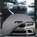 BMW F87 M2 (2014-2021) Custom Fit Indoor Car Cover Soft Stretch Black Gray Blue Red Dust Protection Garage Cover Laser Cut + Bag