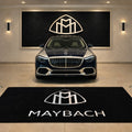 Mercedes Maybach Premium Luxury Rug (60x87) INCH (150x220) cm Home, Garage & Display Carpet Auto Area Carpet, Car Garage Decor,Car Floor Mat