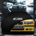 BMW 3 E36 COUPE-CABRİO (1991-1998) Custom Fit Indoor Car Cover Soft Stretch Black Gray Blue Red Dust Protection Garage Cover Laser Cut + Bag