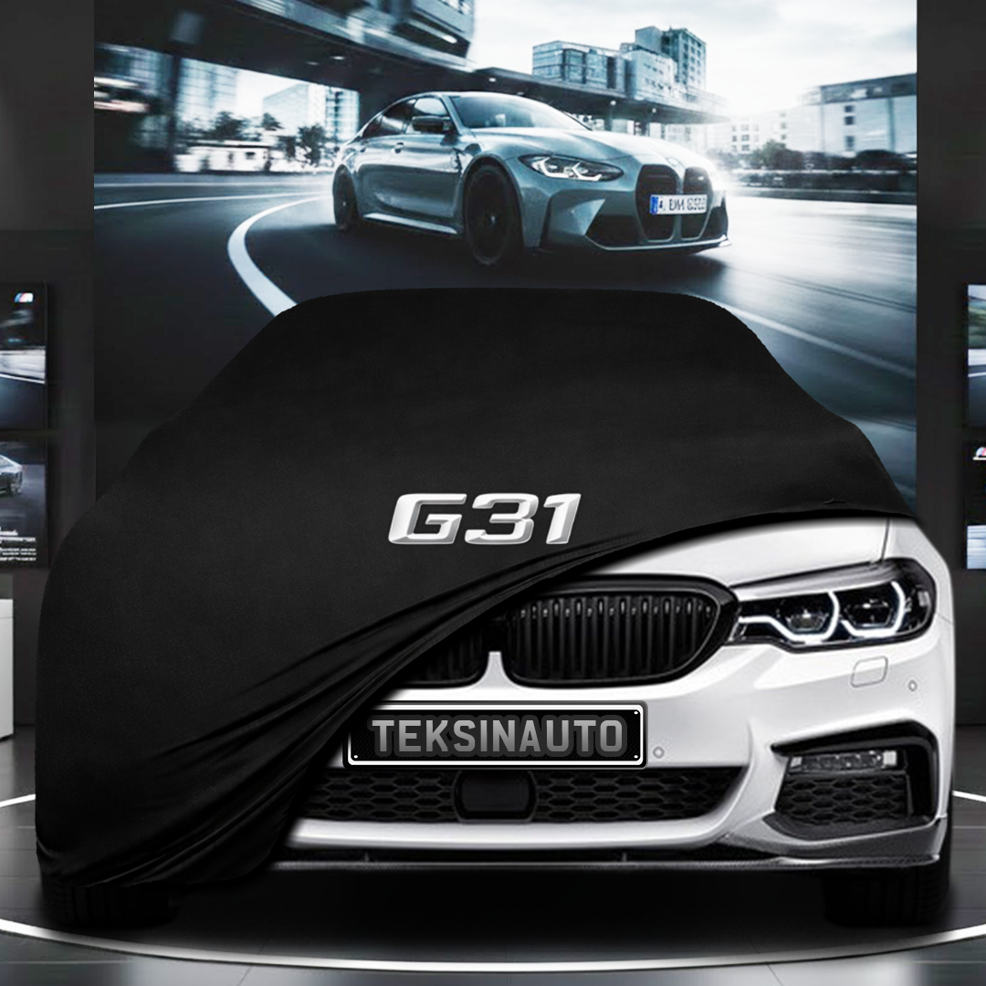 BMW 5 G31 TOURİNG (2016-) Custom Fit Indoor Car Cover Soft Stretch Black Gray Blue Red Dust Protection Garage Cover Laser Cut + Bag