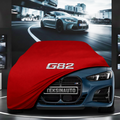 BMW M4 G82 COUPE (2024-) Custom Fit Indoor Car Cover Soft Stretch Black Gray Blue Red Dust Protection Garage Cover Laser Cut + Bag