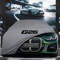 BMW 4 G26 GRANCOUPE (2020-) Custom Fit Indoor Car Cover Soft Stretch Black Gray Blue Red Dust Protection Garage Cover Laser Cut + Bag