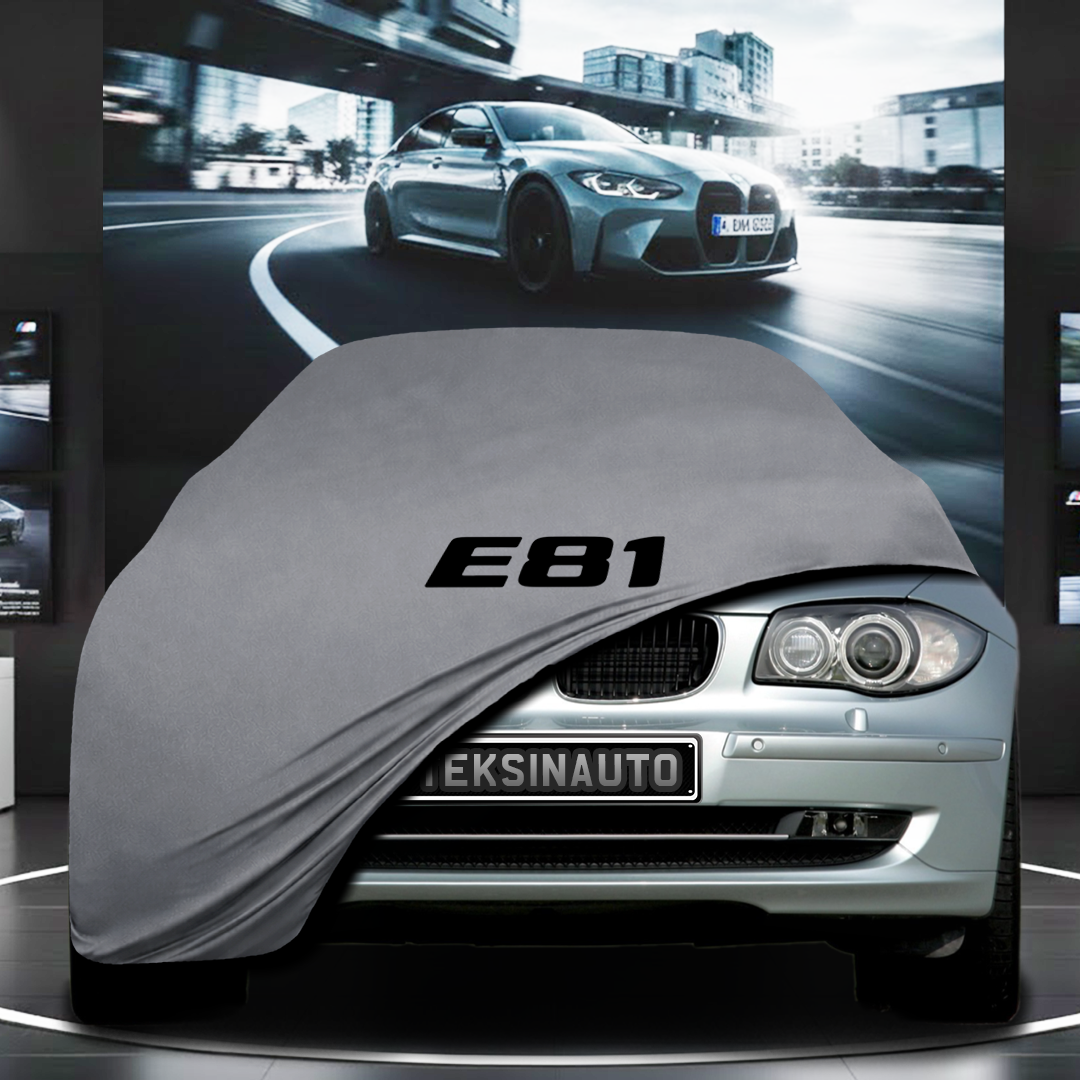 BMW 1 E81 (2004-2013) Custom Fit Indoor Car Cover Soft Stretch Black Gray Blue Red Dust Protection Garage Cover Laser Cut + Bag