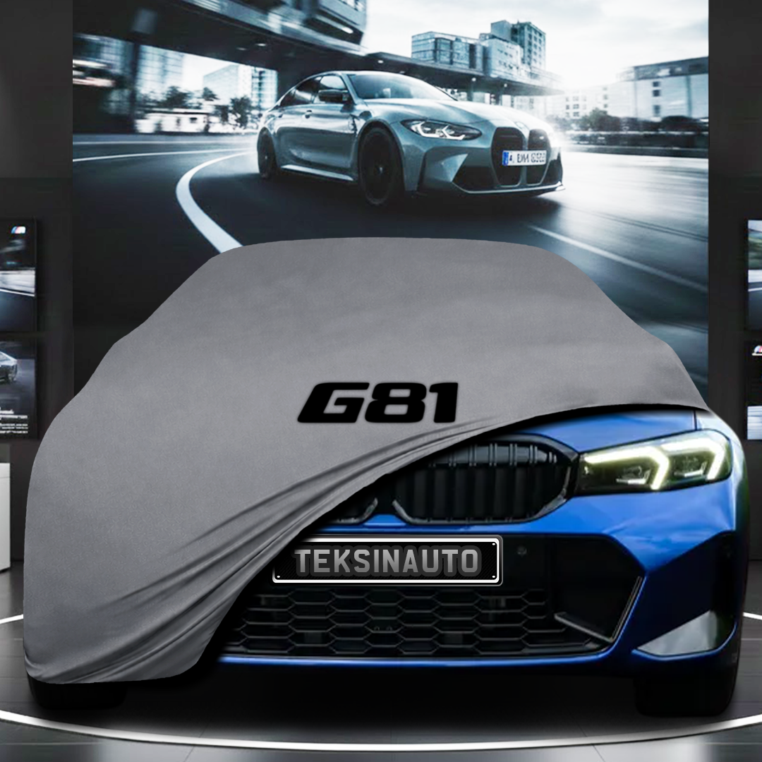BMW 3 G81 M3 TOURİNG (2019-) Custom Fit Indoor Car Cover Soft Stretch Black Gray Blue Red Dust Protection Garage Cover Laser Cut + Bag