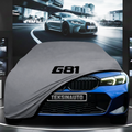 BMW 3 G81 M3 TOURİNG (2019-) Custom Fit Indoor Car Cover Soft Stretch Black Gray Blue Red Dust Protection Garage Cover Laser Cut + Bag