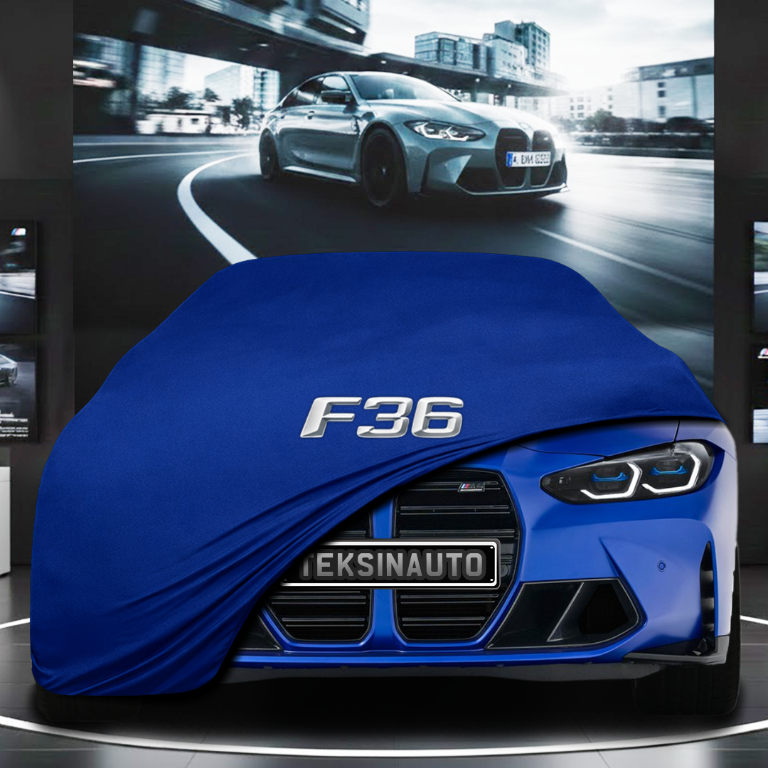 BMW 4 F36 GRANCOUPE (2013-2021) Custom Fit Indoor Car Cover Soft Stretch Black Gray Blue Red Dust Protection Garage Cover Laser Cut + Bag