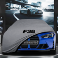 BMW 4 F36 GRANCOUPE (2013-2021) Custom Fit Indoor Car Cover Soft Stretch Black Gray Blue Red Dust Protection Garage Cover Laser Cut + Bag