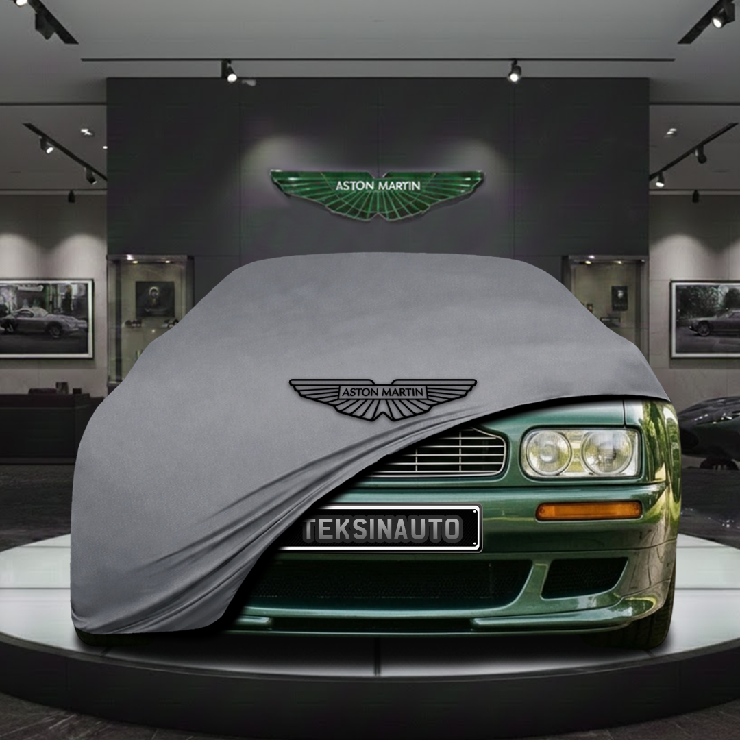 ASTON MARTİN VİRAGE SALOON 1993-1999 Custom Fit Indoor Car Cover Soft Stretch Black Gray Blue Red Dust Protection Garage Cover Laser Cut + Bag