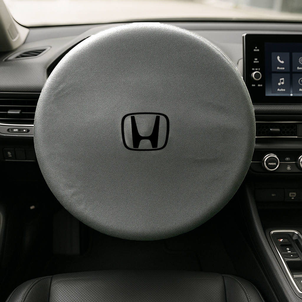 Steering Wheel Cover Soft Elastic Premium Fabric For all Honda Model