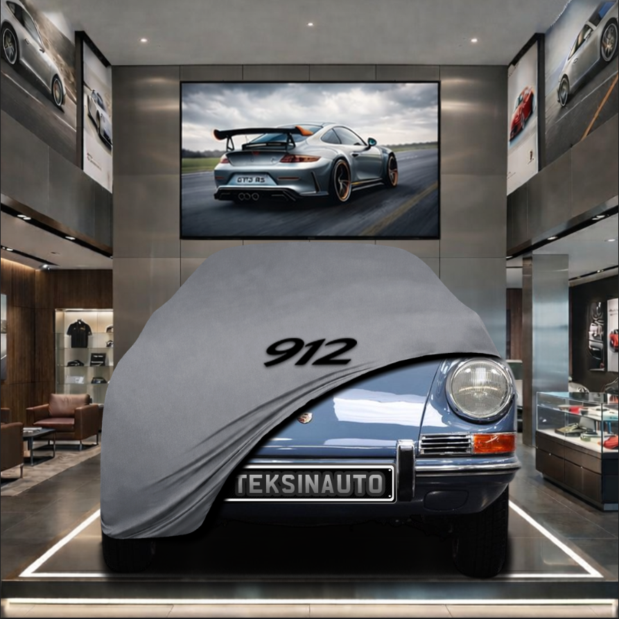 PORSCHE 912 1965-1969 Custom Fit Indoor Car Cover Soft Stretch Black Gray Blue Red Dust Protection Garage Cover Laser Cut + Bag