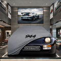 PORSCHE 968 1991-1995 Custom Fit Indoor Car Cover Soft Stretch Black Gray Blue Red Dust Protection Garage Cover Laser Cut + Bag
