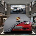 Porsche Boxster 986 (1996-2004) Custom Fit Indoor Car Cover Soft Stretch Black Gray Blue Red Dust Protection Garage Cover Laser Cut + Bag