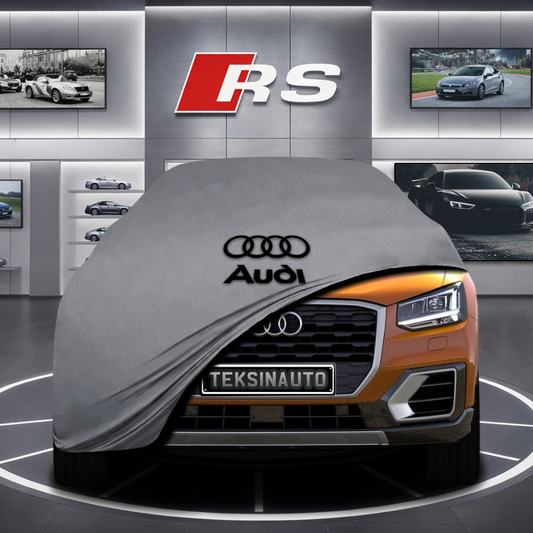 AUDİ Q2 2016-2020 Custom Fit Indoor Car Cover Soft Stretch Black Gray Blue Red Dust Protection Garage Cover Laser Cut + Bag