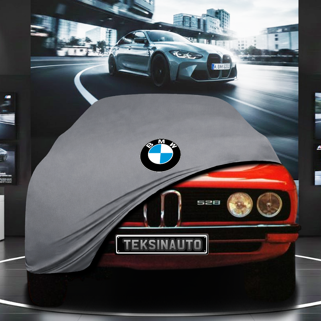 BMW 5 E12 (1972-1981) Custom Fit Indoor Car Cover Soft Stretch Black Gray Blue Red Dust Protection Garage Cover Laser Cut + Bag