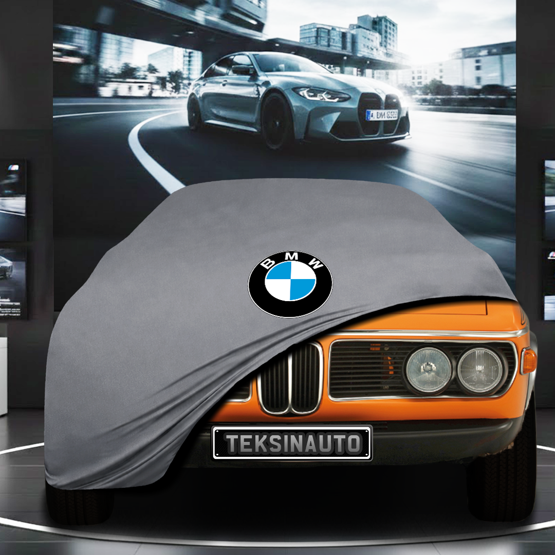 BMW E10 Custom Fit Indoor Car Cover Soft Stretch Black Gray Blue Red Dust Protection Garage Cover Laser Cut + Bag