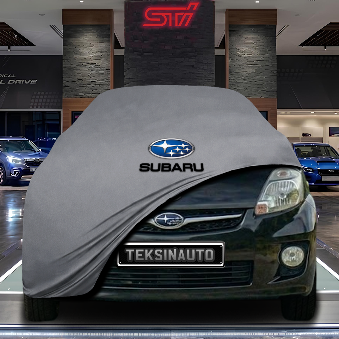 Subaru Justy G3X (2003 - 2007)  Custom Fit Indoor Car Cover Soft Stretch Black Gray Blue Red Dust Protection Garage Cover Laser Cut + Bag
