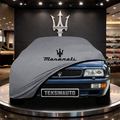 MASERATİ QUATTROPORTE (1994-1998) Custom Fit Indoor Car Cover Soft Stretch Black Gray Blue Red Dust Protection Garage Cover Laser Cut + Bag