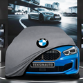 BMW 1 F40 (2019-2024) Custom Fit Indoor Car Cover Soft Stretch Black Gray Blue Red Dust Protection Garage Cover Laser Cut + Bag