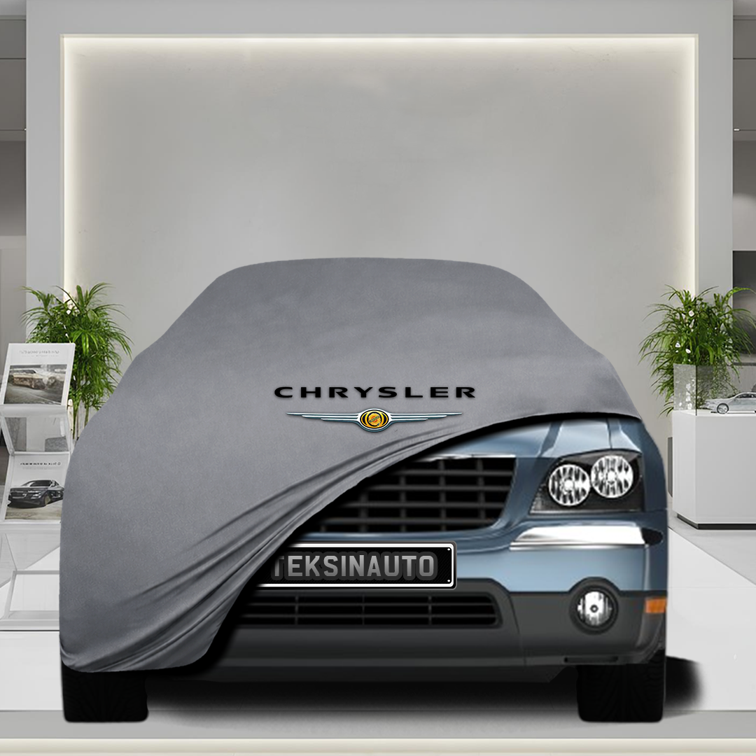 Chrysler Pacifica (2004-2008) Custom Fit Indoor Car Cover Soft Stretch Black Gray Blue Red Dust Protection Garage Cover Laser Cut + Bag