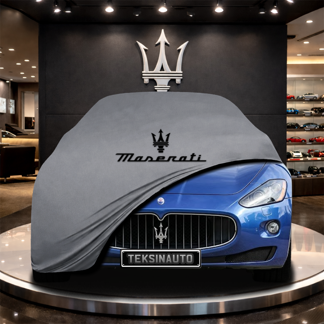 MASERATİ GRANCABRİO M145 (2018-2020) Custom Fit Indoor Car Cover Soft Stretch Black Gray Blue Red Dust Protection Garage Cover Laser Cut + Bag