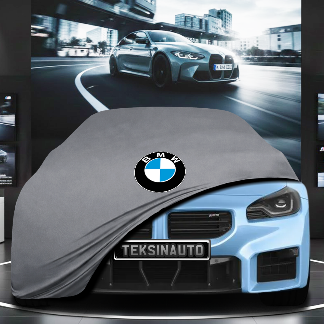 BMW 2 G87 M2 (2023-) Custom Fit Indoor Car Cover Soft Stretch Black Gray Blue Red Dust Protection Garage Cover Laser Cut + Bag
