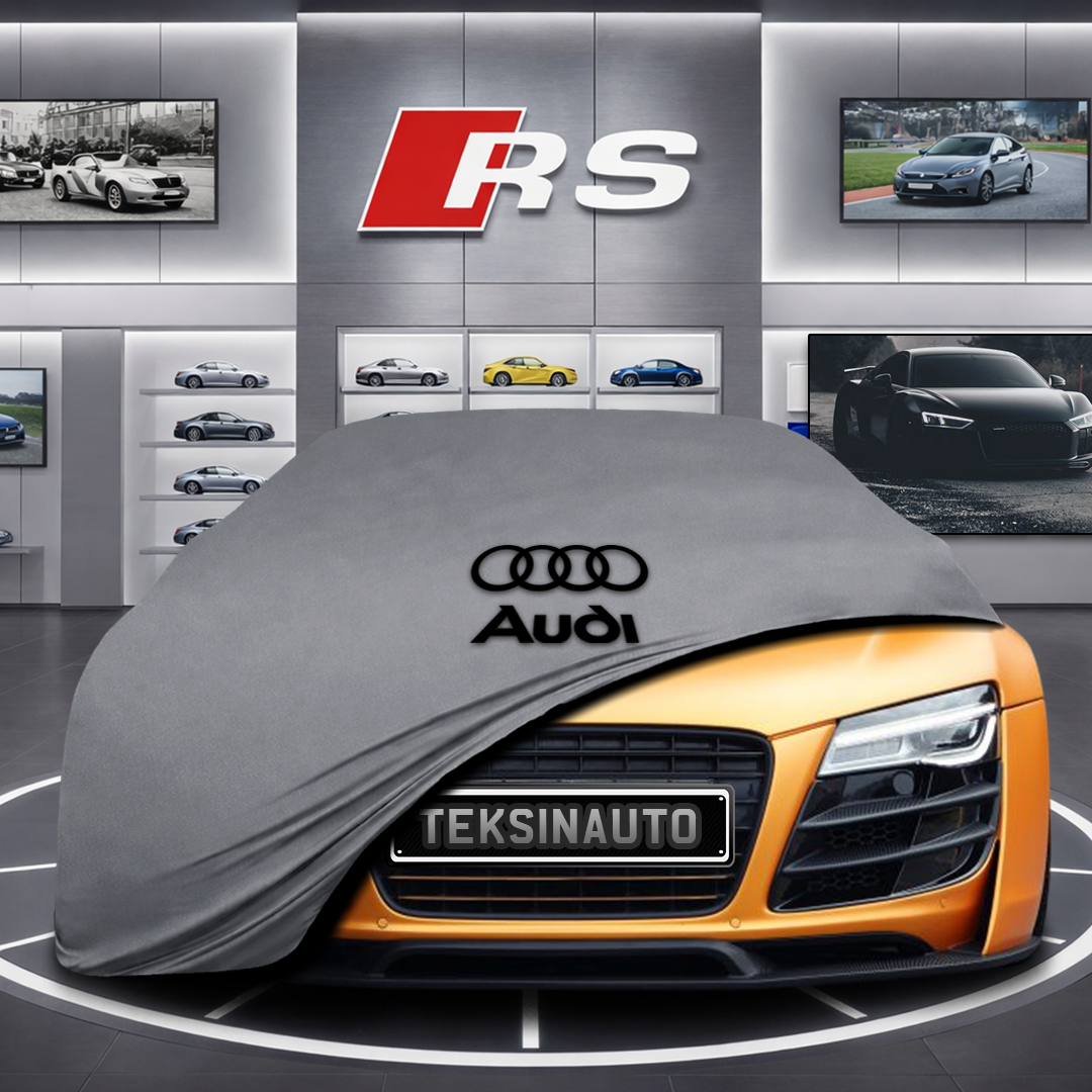 AUDİ R8 42 Custom Fit Indoor Car Cover Soft Stretch Black Gray Blue Red Dust Protection Garage Cover Laser Cut + Bag