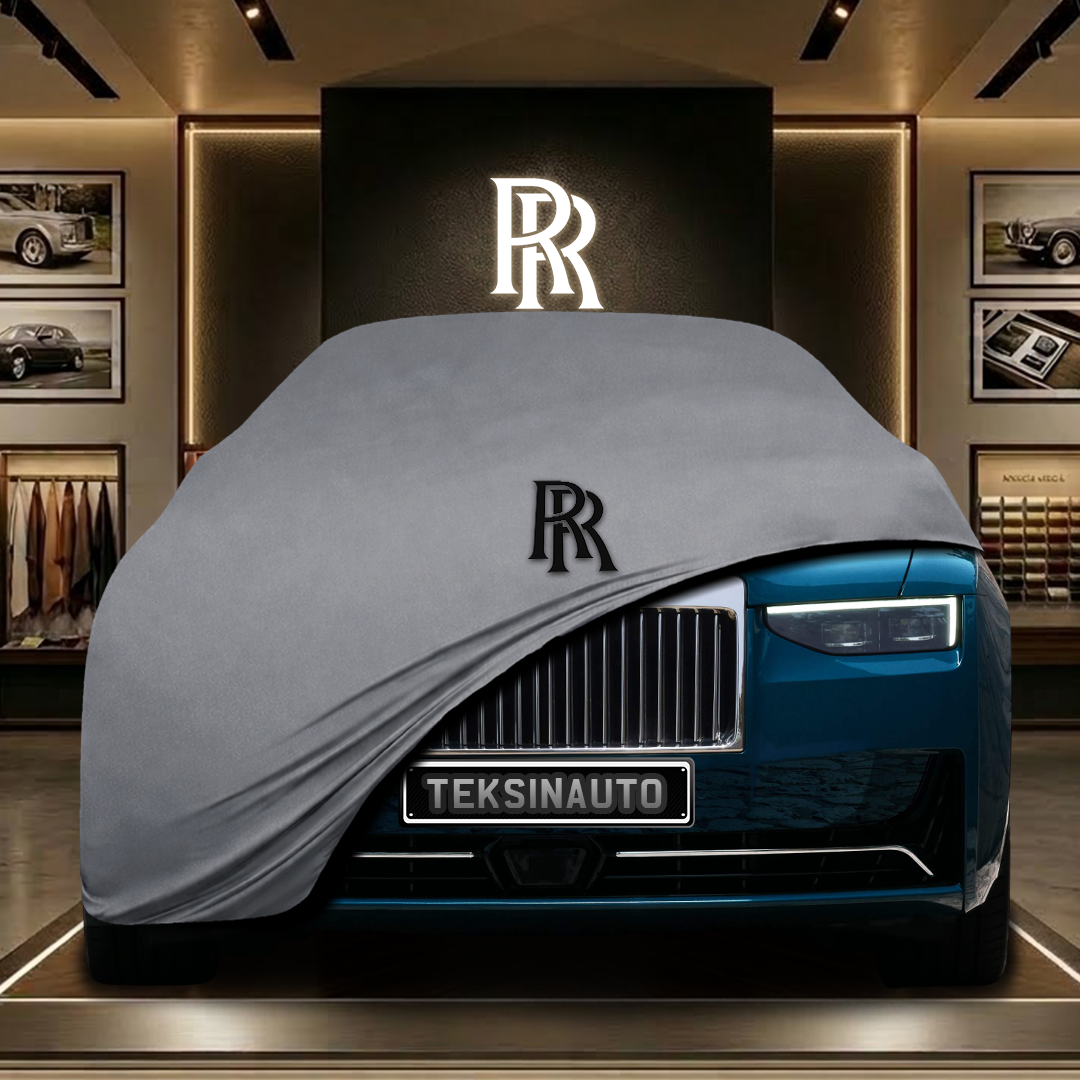 Rolls Royce Ghost 2 (2020-) Custom Fit Indoor Car Cover Soft Stretch Black Gray Blue Red Dust Protection Garage Cover Laser Cut + Bag