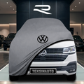 Volkswagen Transporter T6 (2015-2023) Custom Fit Indoor Car Cover Soft Stretch Black Gray Blue Red Dust Protection Garage Cover Laser Cut + BagColor