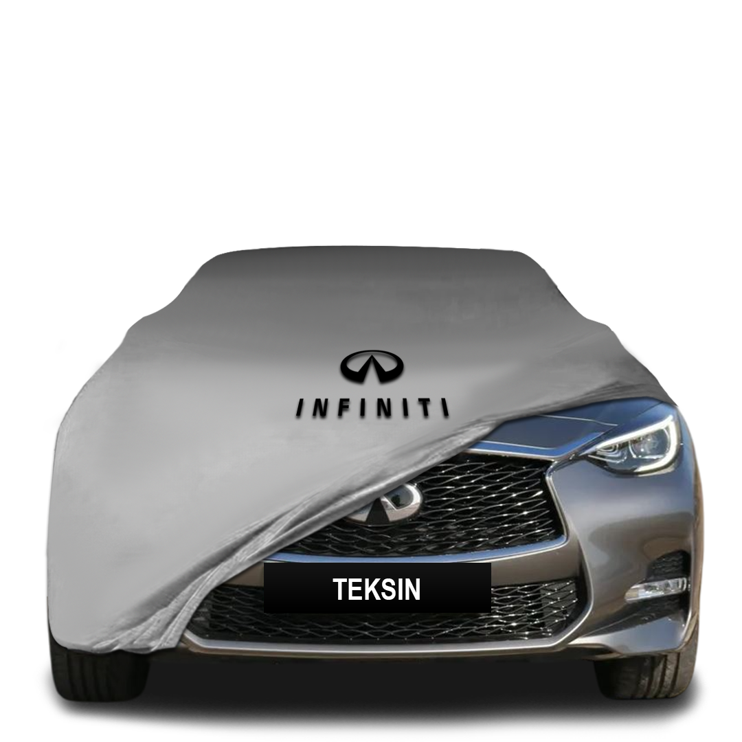Infiniti Q30 (2015-2018) Indoor Car Cover Custom Fit, Black, Gray, Blue, Red Color