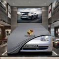 PORSCHE 911 996 2000-2006 Custom Fit Indoor Car Cover Soft Stretch Black Gray Blue Red Dust Protection Garage Cover Laser Cut + Bag