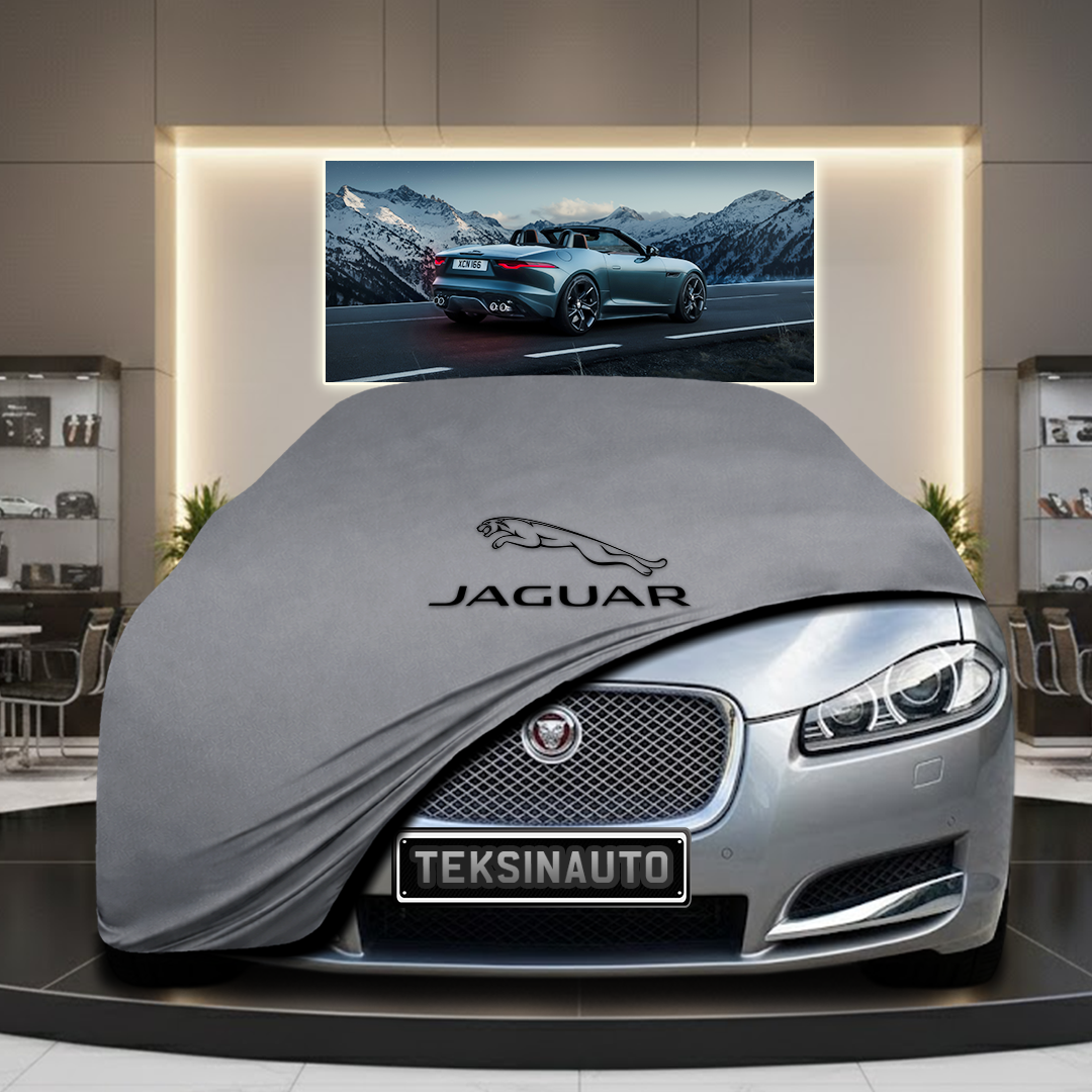 Jaguar XF Custom Fit Indoor Car Cover Soft Stretch Black Gray Blue Red Dust Protection Garage Cover Laser Cut + Bag