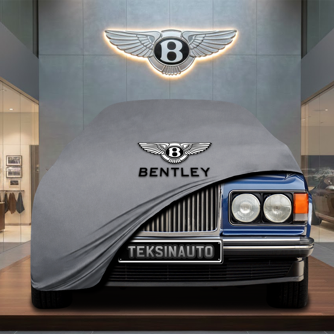 BENTLEY MULSANNE 1981-1987 Custom Fit Indoor Car Cover Soft Stretch Black Gray Blue Red Dust Protection Garage Cover Laser Cut + Bag