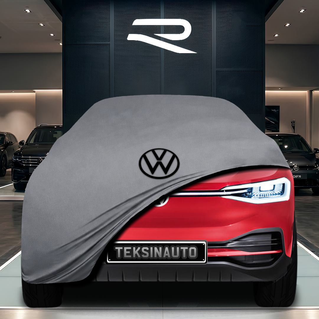 Volkswagen ID.6 (2021-) Custom Fit Indoor Car Cover Soft Stretch Black Gray Blue Red Dust Protection Garage Cover Laser Cut + Bag