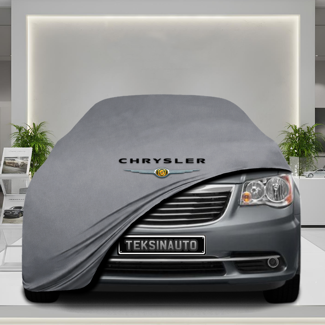Chrysler Town Country (1996-2016)  Custom Fit Indoor Car Cover Soft Stretch Black Gray Blue Red Dust Protection Garage Cover Laser Cut + Bag